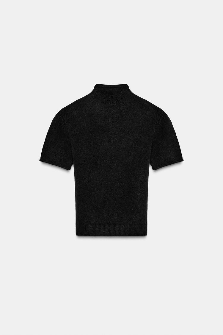 Turtle neck Blouse Tee