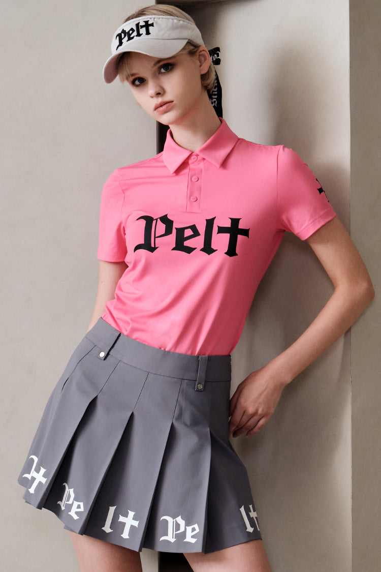 PELT Logo Basic PK Shirt : Women’s Pink (PC3TSF007PK)