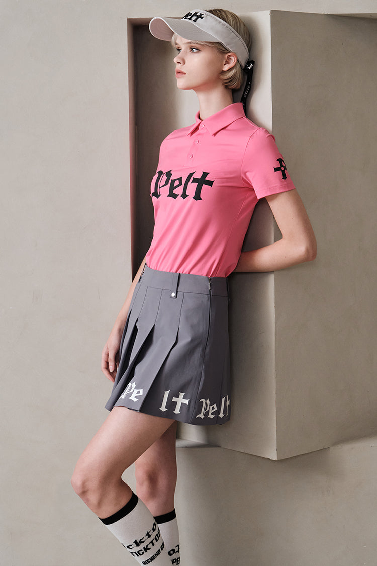 PELT Logo Basic PK Shirt : Women’s Pink (PC3TSF007PK)