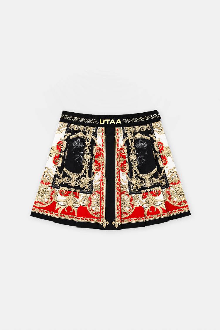 Baroque Skirt : Red